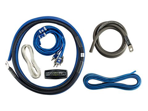 Kicker 46CK4: 4 AWG 2-Channel Z-Series Full-Specification Complete Power Kits