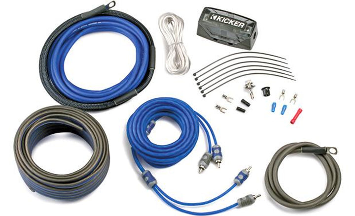 Kicker 46CK8: 8-Gauge Complete Amplifier Wiring Kit