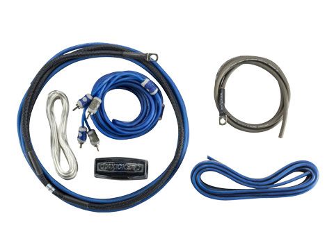 Kicker 46CK8: 8 AWG 2-Channel Z-Series Full-Specification Complete Power Kits