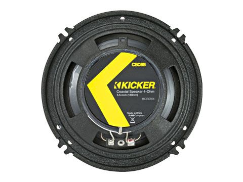 Kicker 46CSC654: 6.5" 4 Ω Coaxial Speakers