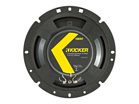 Kicker 46CSC674: 6.8" 4 Ω Coaxial Speakers