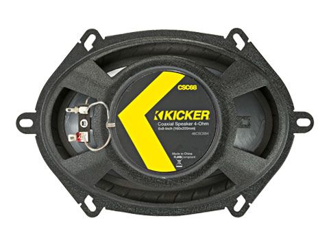 Kicker 46CSC684: 6 x 8" 4 Ω Coaxial Speakers