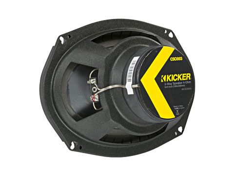 Kicker 46CSC6934: 6 x 9" 4 Ω 3-Way Speakers
