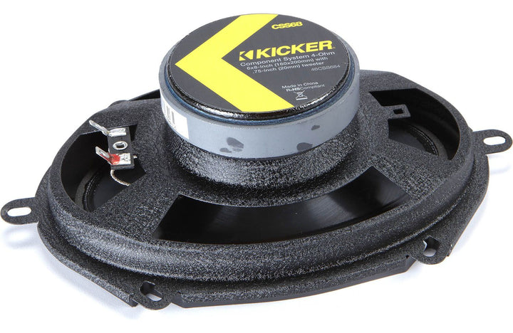 Kicker 46CSS684: 6 x 8" Component Speaker System