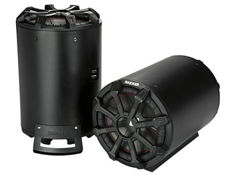 Kicker 46CWTB102: 10" 2 Ω Weatherproof Subwoofer Enclosure