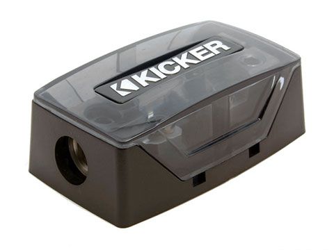 Kicker 46FHD: 1 / 0 - 8 AWG Input / Output Dual AFS Fuse Holder