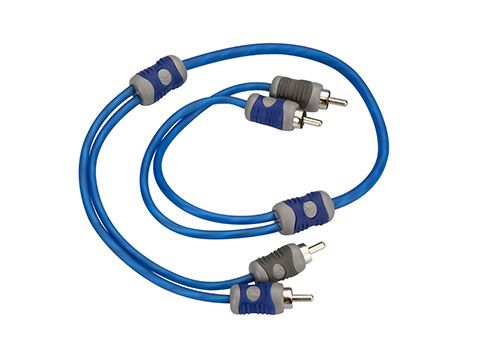 Kicker 46KI205: 5 M 2-Channel K-Series RCA Interconnect Cable