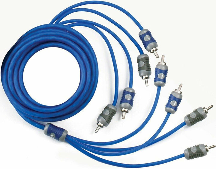 Kicker 46KI46: 6 M 4-Channel K-Series RCA Interconnect Cable