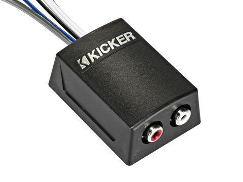 Kicker 46KISLOC2: 12 V K-Series Turn-On Speaker - RCA Interconnect