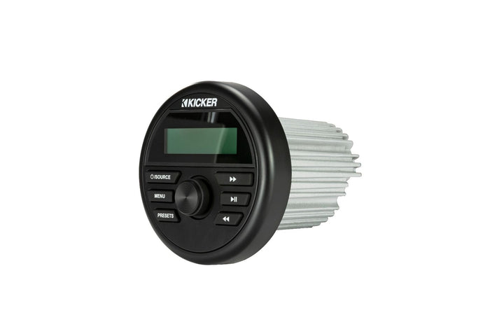 Kicker 46KMC2: Weather-Resistant Gauge-Style Media Center