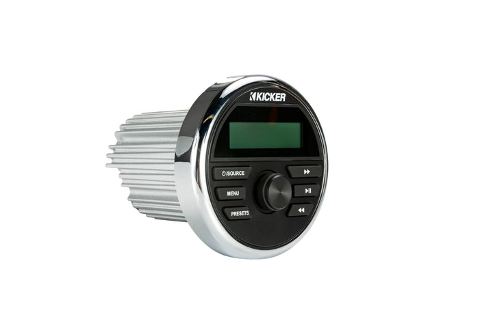 Kicker 46KMC2: Weather-Resistant Gauge-Style Media Center