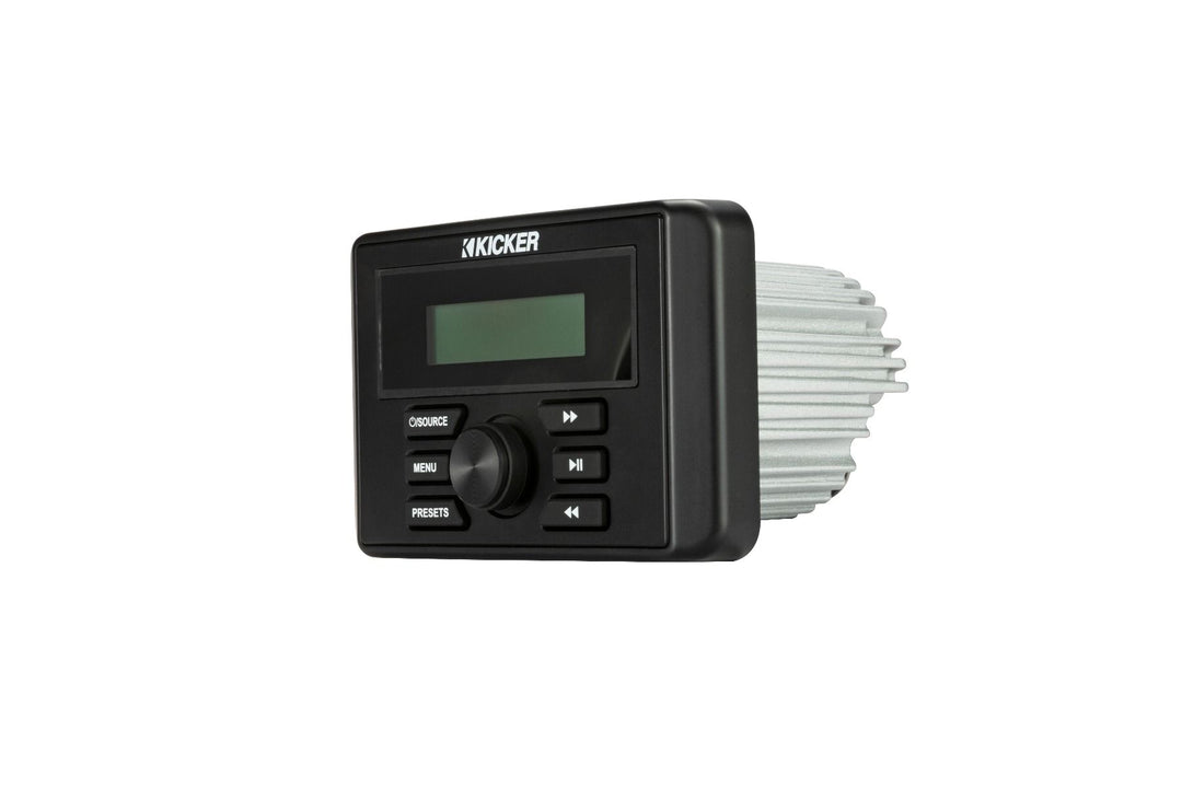 Kicker 46KMC3: Weather-Resistant Gauge-Style Media Center