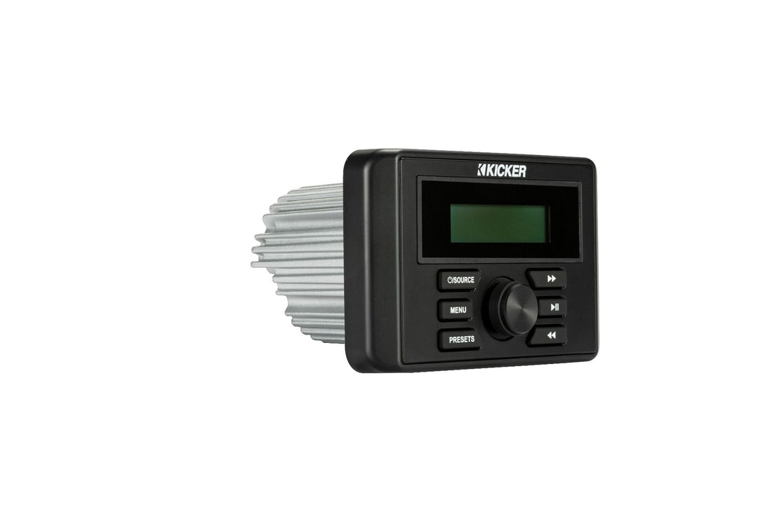 Kicker 46KMC3: Weather-Resistant Gauge-Style Media Center