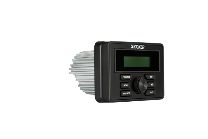 Kicker 46KMC3: Weather-Resistant Gauge-Style Media Center