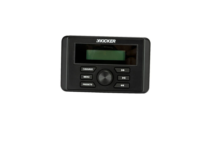 Kicker 46KMC3: Weather-Resistant Gauge-Style Media Center