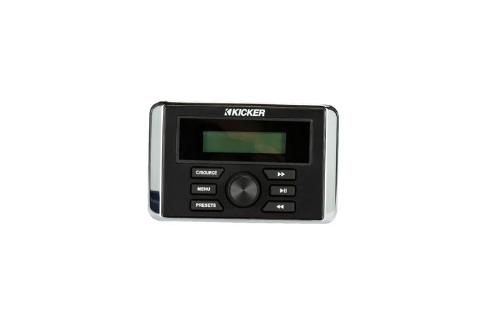Kicker 46KMC3: Weather-Resistant Gauge-Style Media Center