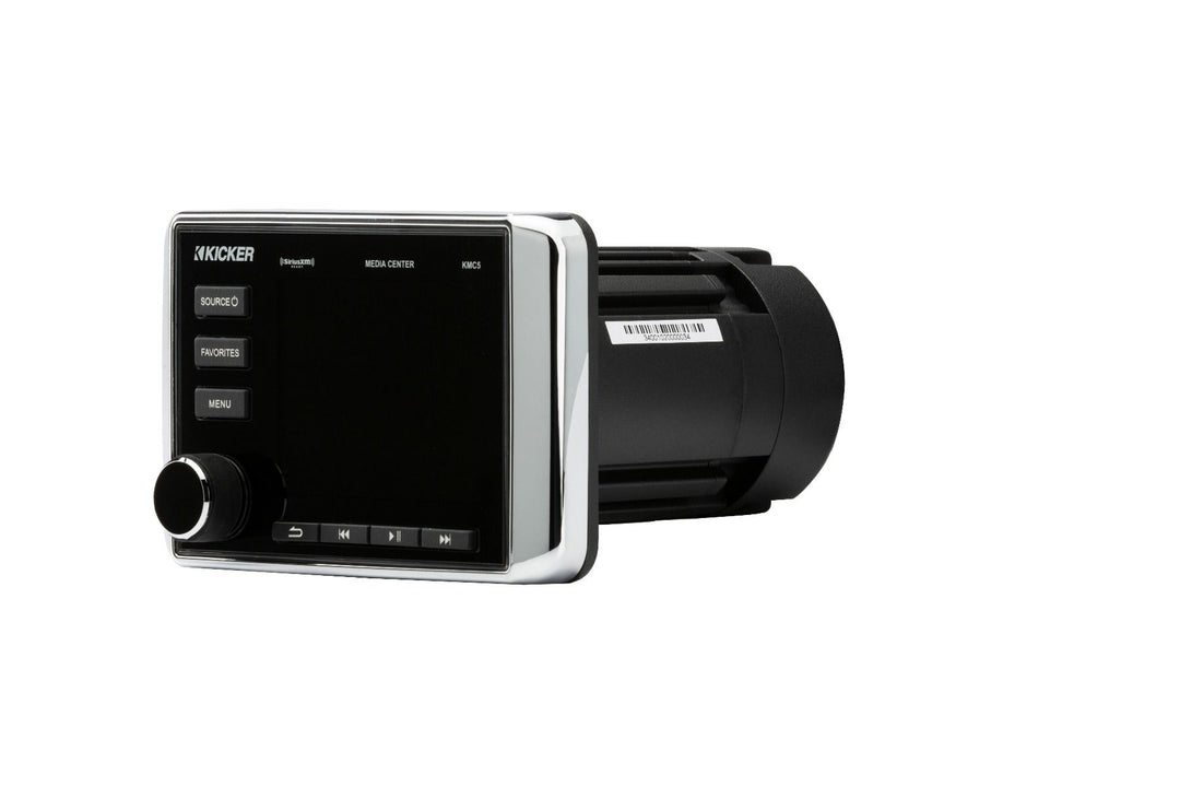 Kicker 46KMC5: Weather-Resistant Gauge-Style Media Center