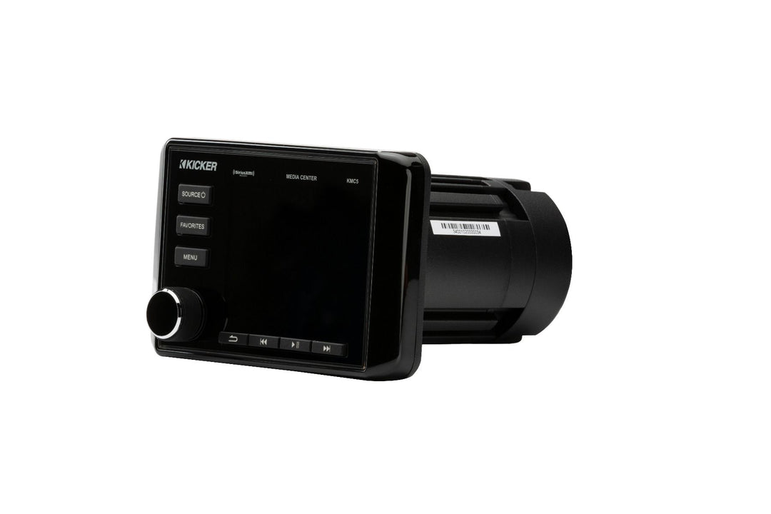 Kicker 46KMC5: Weather-Resistant Gauge-Style Media Center