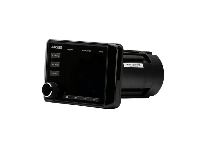 Kicker 46KMC5: Weather-Resistant Gauge-Style Media Center