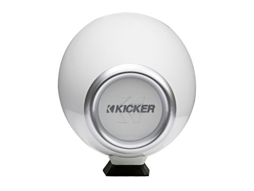 Kicker 46KMFC8W: 8" White Flat-Mount Loaded Tower Marine Speakers