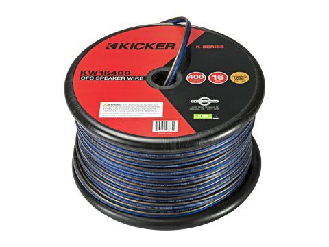 Kicker 46KW16400: 400 FT K-Series 16 AWG Speaker Wire