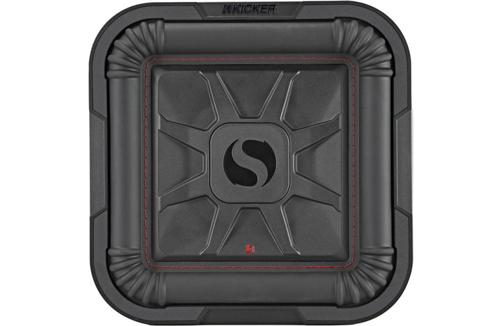 Kicker 46L7T104: 10" L7T-Series Shallow-Mount Dual 4-Ohms Subwoofer