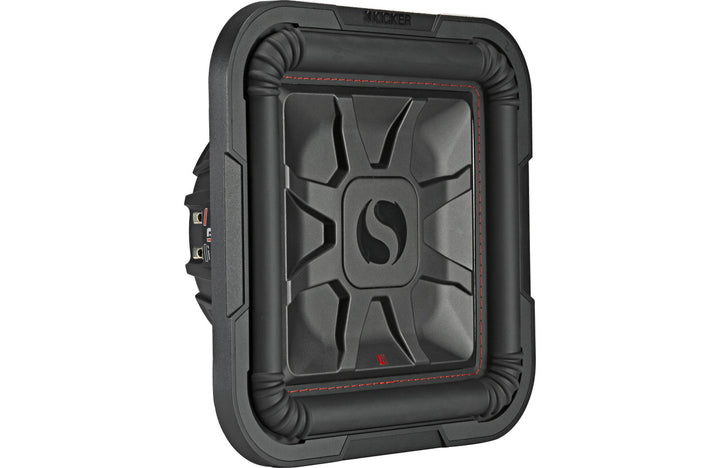 Kicker 46L7T124: 12" L7T-Series Solo-Baric Shallow-Mount Dual 4-Ohms Subwoofer