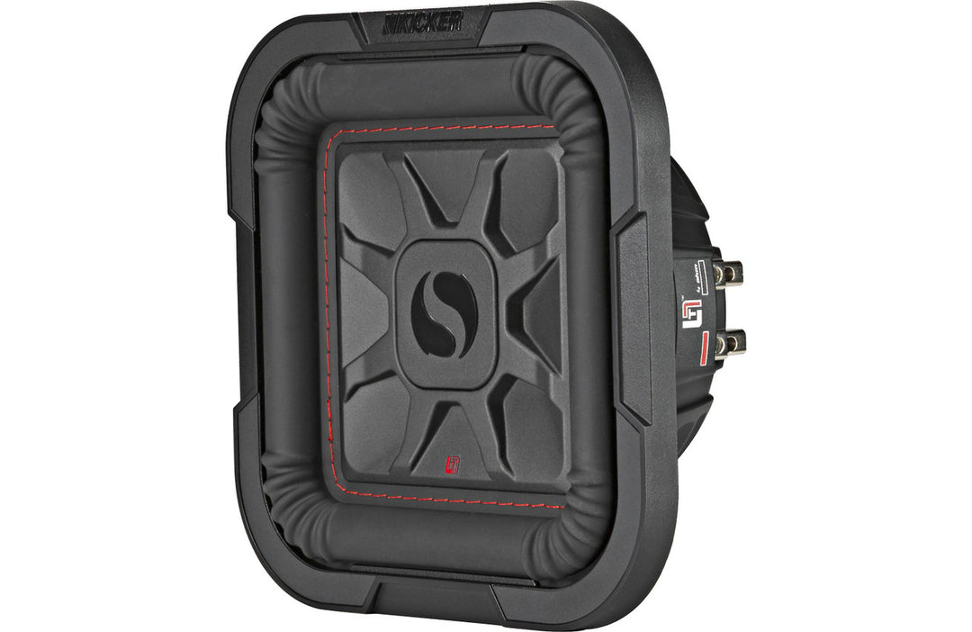 Kicker 46L7T84: 8" L7T-Series Shallow-Mount Dual 4-Ohms Subwoofer