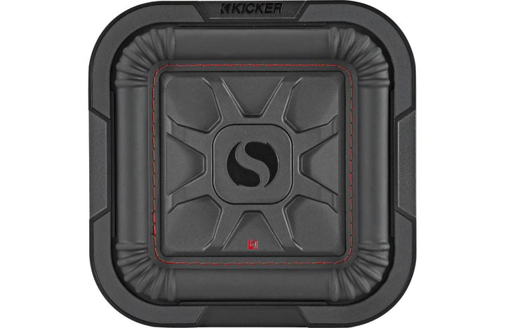 Kicker 46L7T84: 8" L7T-Series Shallow-Mount Dual 4-Ohms Subwoofer