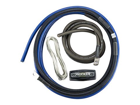 Kicker 46PK4: 4 AWG Single Amplifier Power Kit