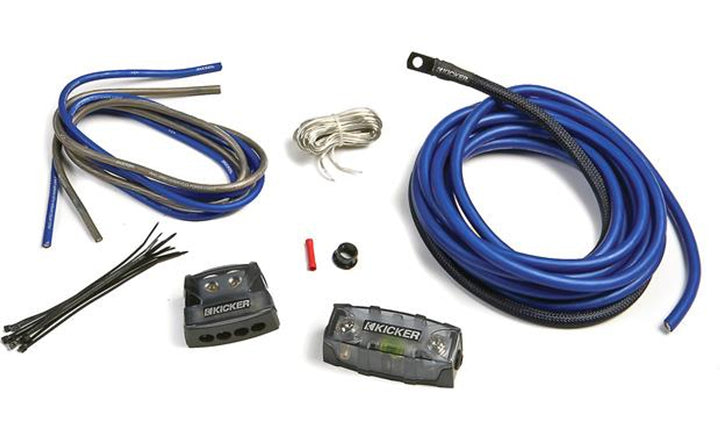 Kicker 46PKD4: 4-Gauge Dual Power Amplifier Wiring Kit