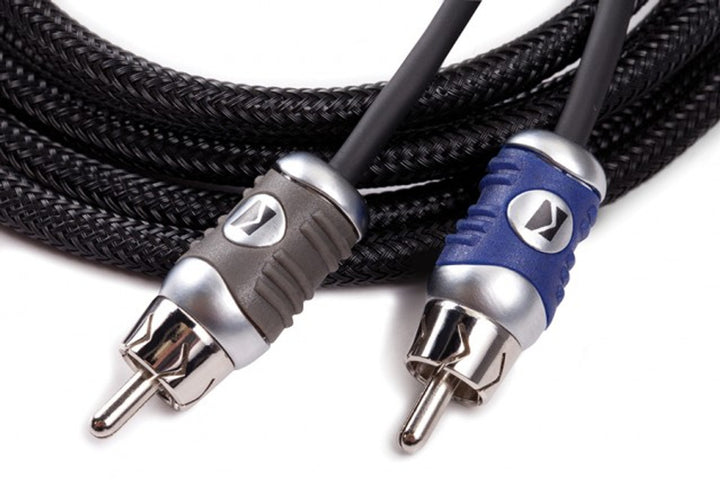 Kicker 46QI26: 2-Channel Q-Series 6 M RCA Interconnectors