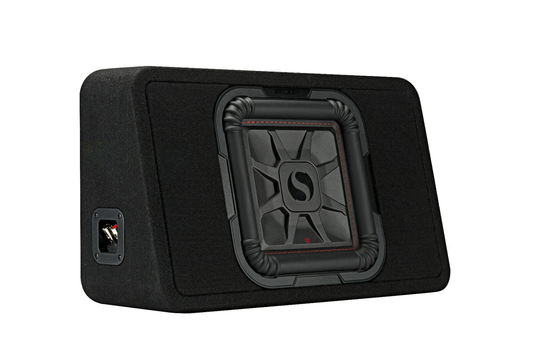 Kicker 46TL7T102: 10" 2 Ω L7-Series Single Thin Profile Enclosure