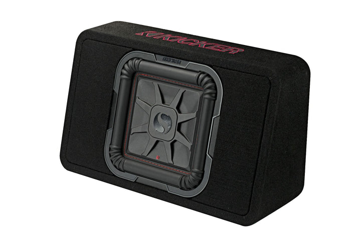 Kicker 46TL7T102: 10" 2 Ω L7-Series Single Thin Profile Enclosure