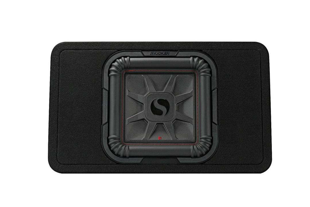 Kicker 46TL7T102: 10" 2 Ω L7-Series Single Thin Profile Enclosure