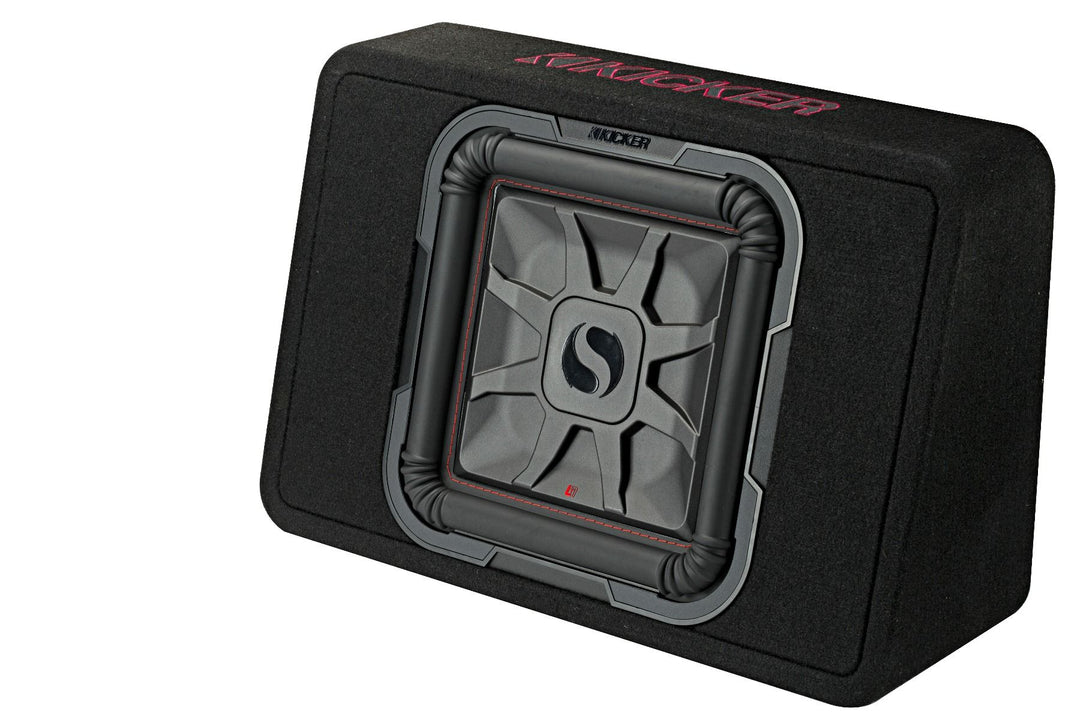 Kicker 46TL7T122: 12" 2 Ω L7-Series Single Thin Profile Enclosure