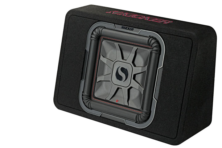 Kicker 46TL7T122: 12" 2 Ω L7-Series Single Thin Profile Enclosure