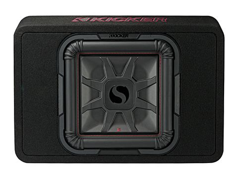 Kicker 46TL7T122: 12" 2 Ω L7-Series Single Thin Profile Enclosure