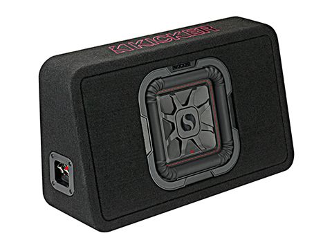 Kicker 46TL7T82: 8" 2 Ω L7-Series Single Thin Profile Enclosure