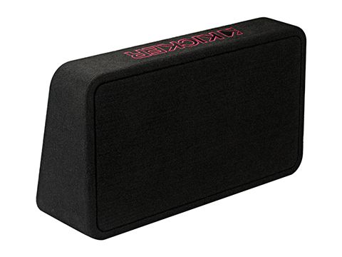 Kicker 46TL7T82: 8" 2 Ω L7-Series Single Thin Profile Enclosure