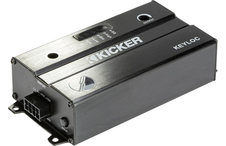 Kicker 47KEYLOC: 2-Channel Smart Line-Out Output Converter