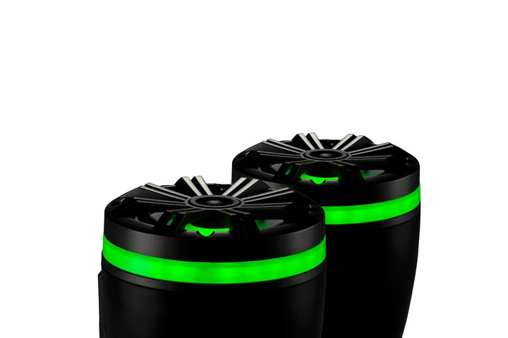 Kicker 47KLSR8: 6.5" Pair LED Weatherproof Lighted Speaker Ring