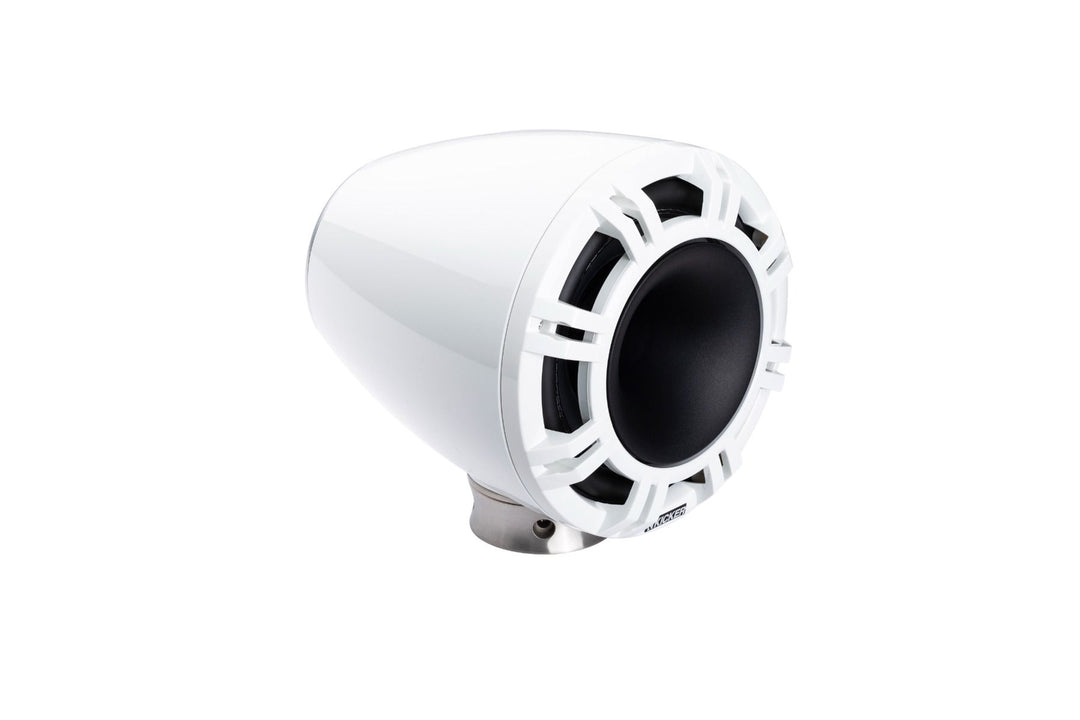 Kicker 47KMFC11W: 11" Pair White Marine Flat Surface Mount Cans Loaded Speaker