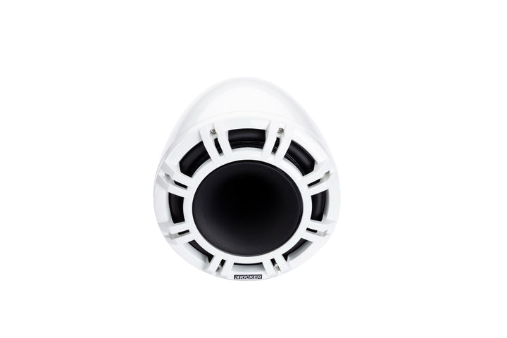 Kicker 47KMFC11W: 11" Pair White Marine Flat Surface Mount Cans Loaded Speaker