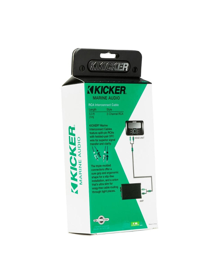Kicker 47KMI1: 1 M 2-Channel Marine-Series RCA Interconnect