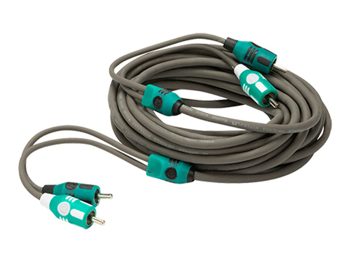 Kicker 47KMI3: 2-Channel Marine-Series 3 M RCA Interconnector