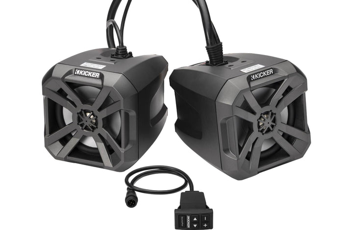 Kicker 48BTCAN65: 6.5" Bluetooth Marine Universal Powersport Can Powered Speaker