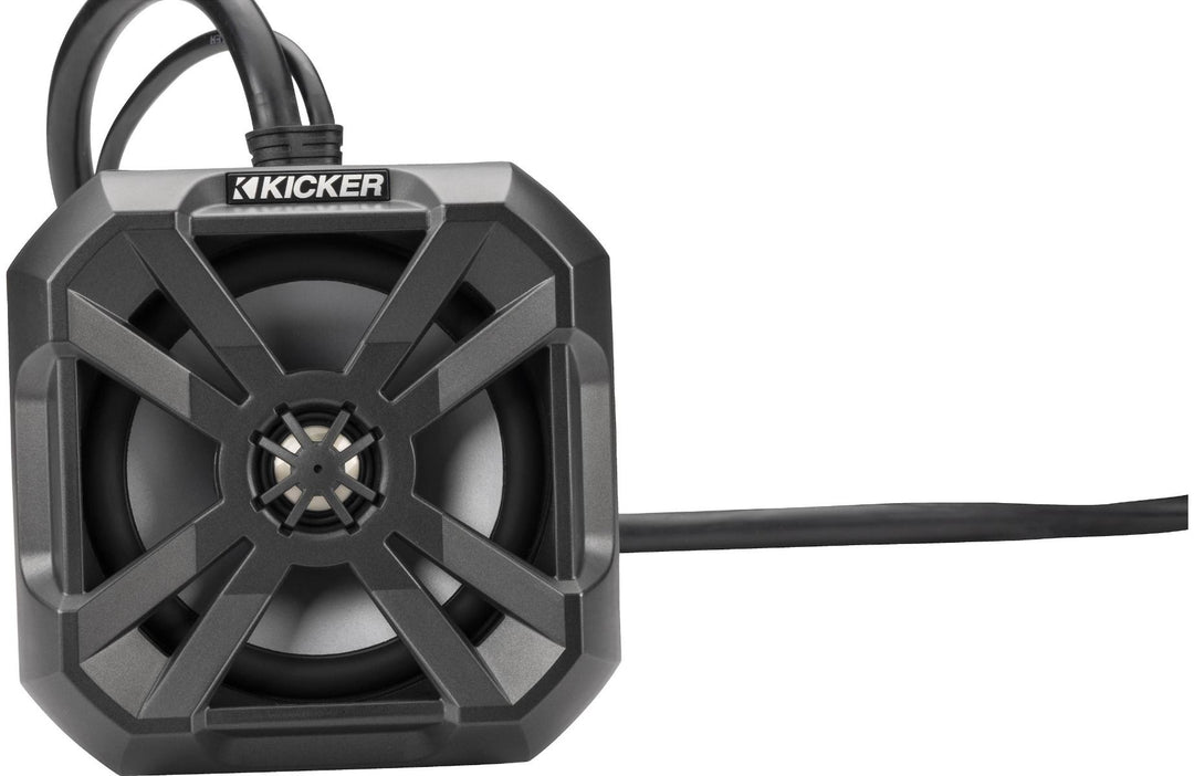 Kicker 48BTCAN65: 6.5" Bluetooth Marine Universal Powersport Can Powered Speaker