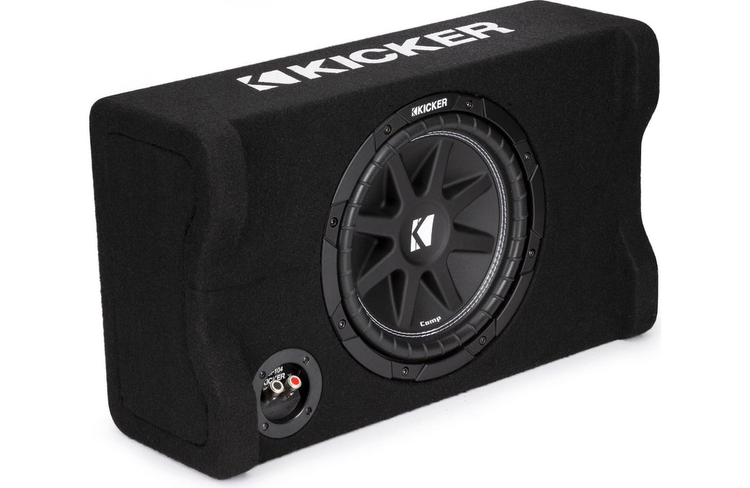 Kicker KK48CDF104: 10" 25 CM 4 Ω Comp-Series Down-Firing Subwoofer Enclosure