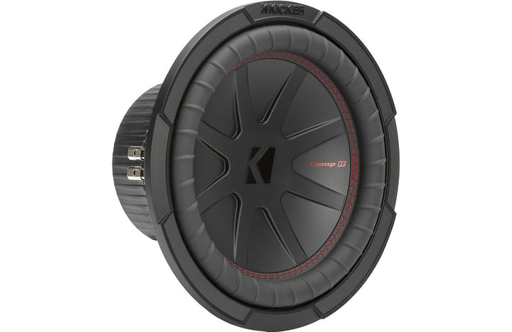 Kicker 48CWR102: 10" 2 Ω CompR-Series Thin DVC Subwoofer